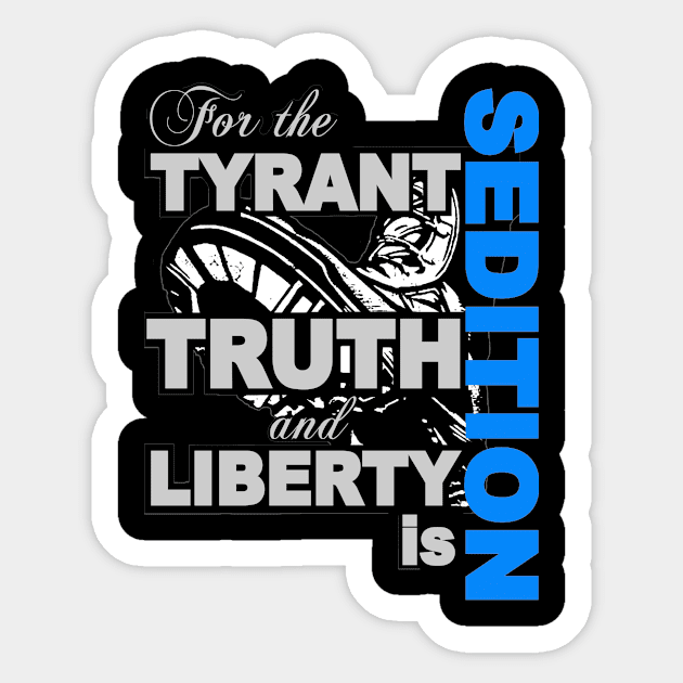 TRUTH and LIBERTY Sticker by REDEEM the RUINS